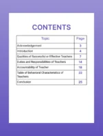 Observe any one successful teacher and list down the behavioural characteristics which impress you. - Image 2