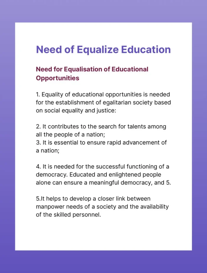 Survey of schools to see the implementation of various incentives of government to equalize educational opportunities - Image 4