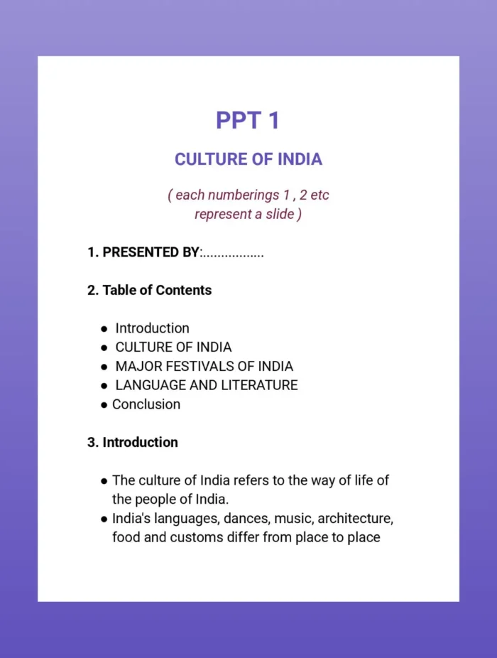 Preparing a presentation on rich cultural heritage of India - Image 3