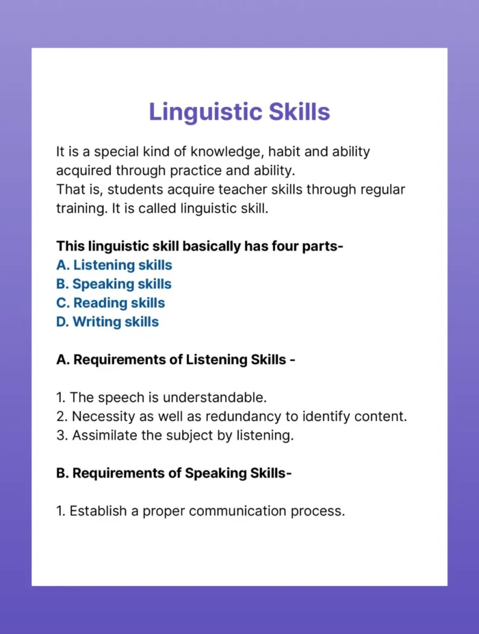 Designing Games and Exercises for Developing Listening, Speaking, Reading and Writing Skills - Image 4