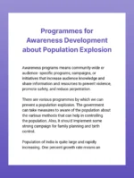 Awareness development about population explosion in rural/slum areas - Image 4