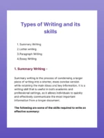 Assignments on Developing Writing Skills—Summary, Letter, Paragraph, Essays, Speech - Image 4