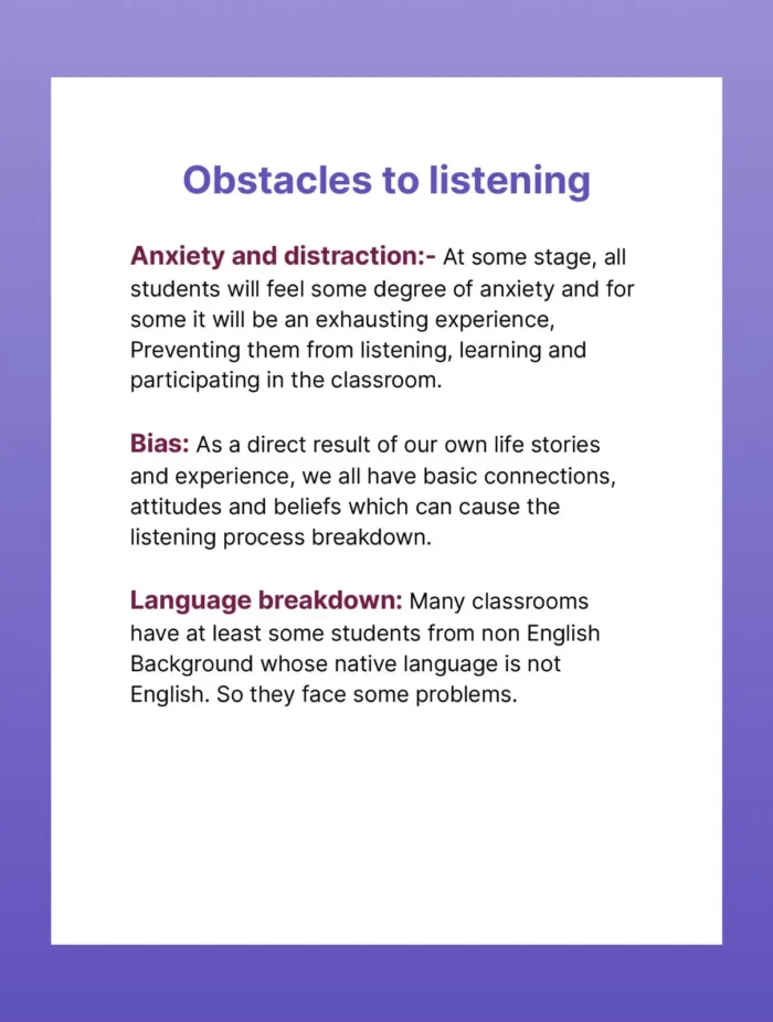 Assignments on Developing Listening Skills—Listening to speech, directions - Image 4