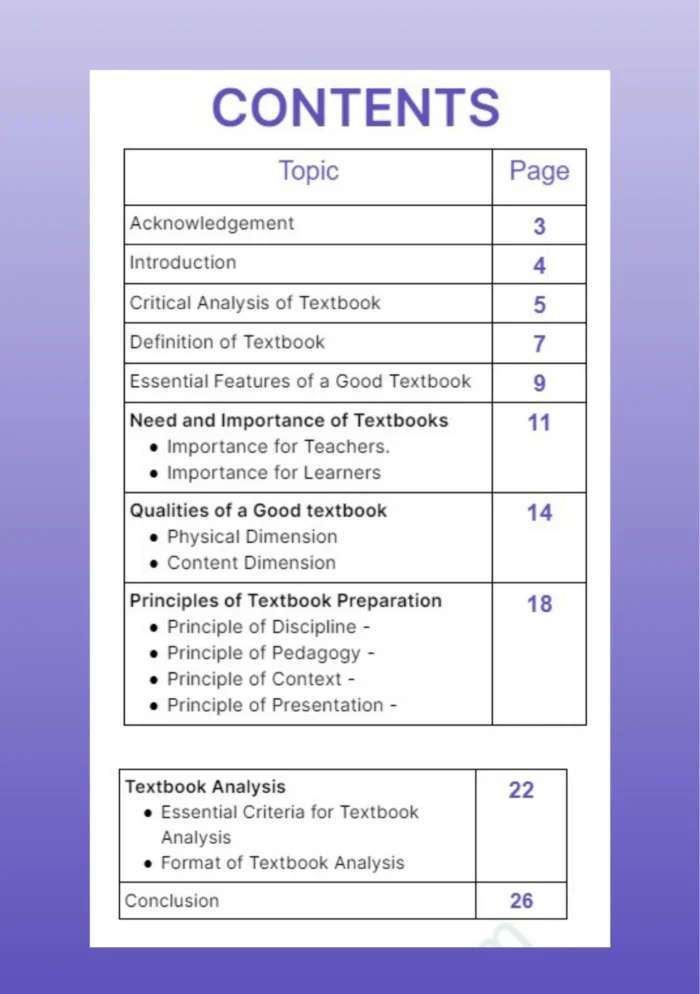 Textbook Analysis (as prescribed in the uniform curriculum of WBUTTEPA) - Image 2