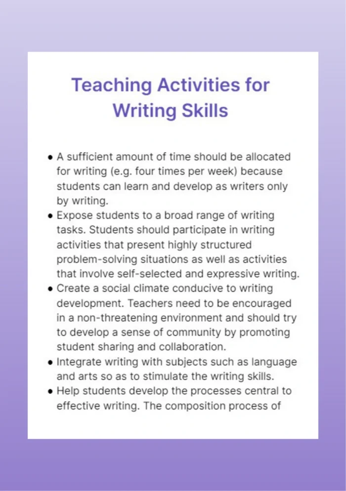 Developing list of teaching activities of CWSN in the school. - Image 3