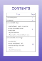 Prepare presentation on laws related to rape, dowry, re-marriage, divorce, property inheritance, trafficking etc. - Image 2