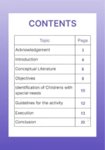 Identifying one/ two pupils with special needs in the primary schools and preparing a profile of these pupils - Image 2