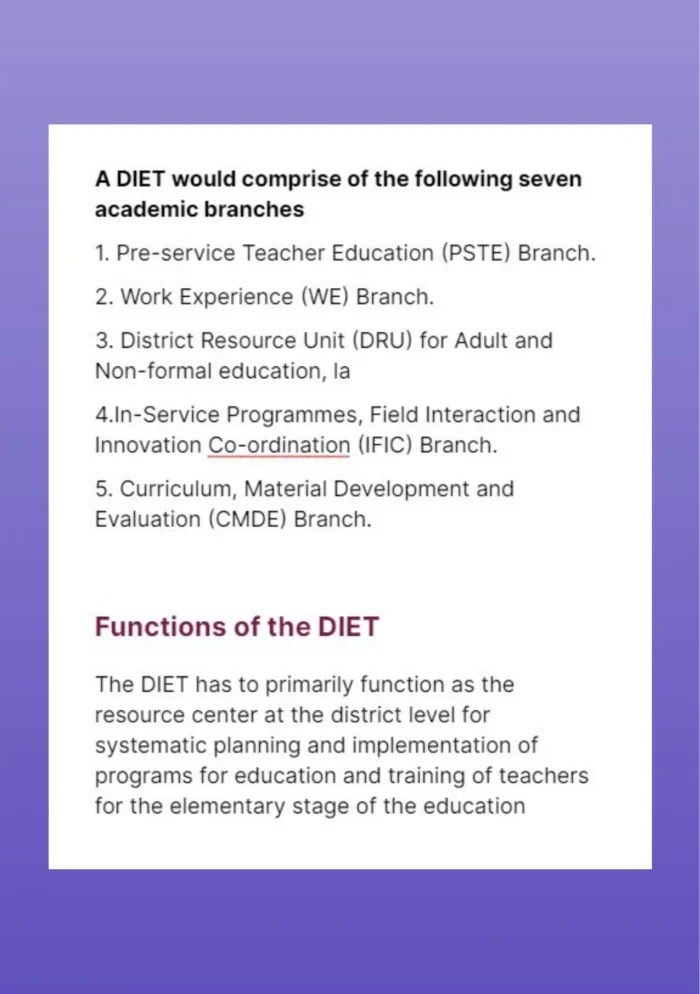 6786 Visit to SCERT, DIET, Schools to find out the role of different personnel wbuttepa 4th semester practicum Visit to SCERT, DIET, Schools to find out the role of different personnel in curriculum development process - Image 3