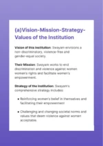 Visits to institutions like WSRC, dowry prohibition cell, women help line, NGO working for women. - Image 3