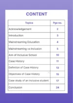 Case Study of one main streamed (Inclusive) student(A) Role of a parent. (B) Role of a teacher: Special School Teacher, General School Teacher (C) Role of Counsellor - Image 2