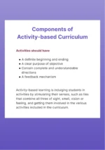 Designing an activity based curriculum - Image 3
