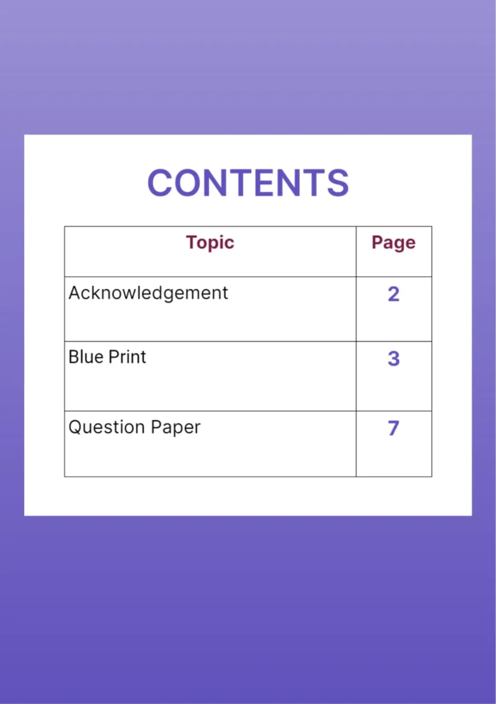 Preparation of Blue Print and a question paper - Image 2
