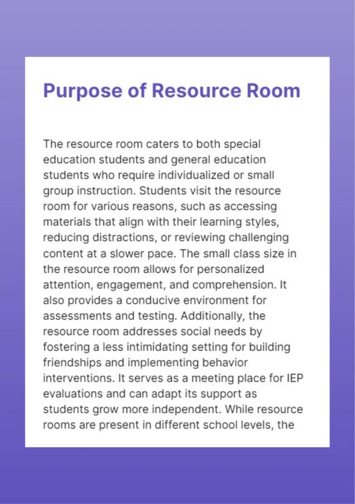 Preparation of teaching aids, toys, charts, flash cards for children having any one type of disability (Visit to Resource Room). - Image 3