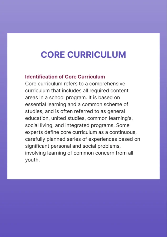 Identification of core, hidden, null and latent curriculum in textbooks. - Image 3