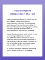 Divide the group and provide one text and suggest students to make different interpretations - Image 3