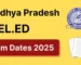 Featured image for a post on mp deled exam dates of 2025.