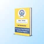 TNTEU B.Ed 1st Semester Previous Year Solved Question Papers eBook