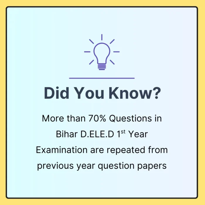 Bihar DELED 1st Year Solved Question Papers eBook - Image 9