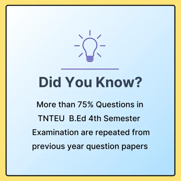 TNTEU B.Ed 4th Semester Previous Year Solved Question Papers eBook - Image 11