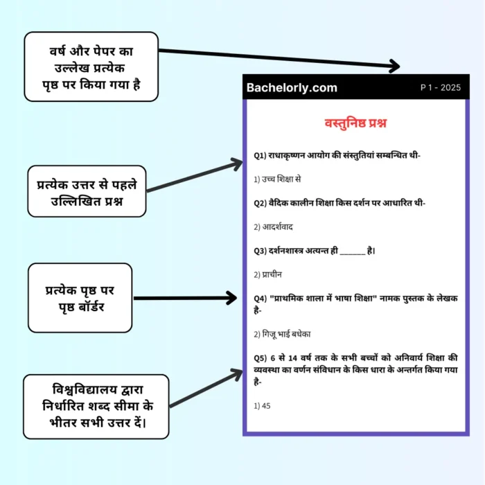 Uttar Pradesh DELED 2nd Semester Solved Question Papers eBook - Image 9